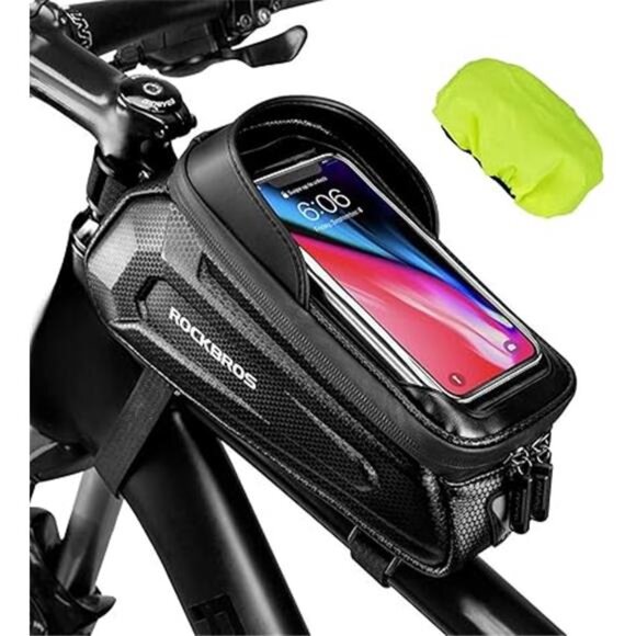 Bike Bag Phone Mount Bag Bicycle Accessories Pouch, EVA Waterproof Bike - Picture 7 of 7
